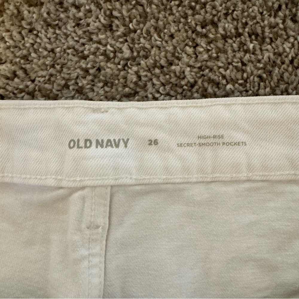 NWT Set Lot Of 2 Old Navy Denim Skirt Sz 26 High Rise Mini Secret Smooth Pockets - Picture 2 of 16